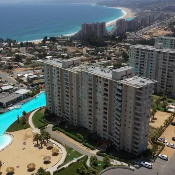 Depto Laguna Vista Hermoso Comodo Familiar，位于阿尔加罗沃的酒店