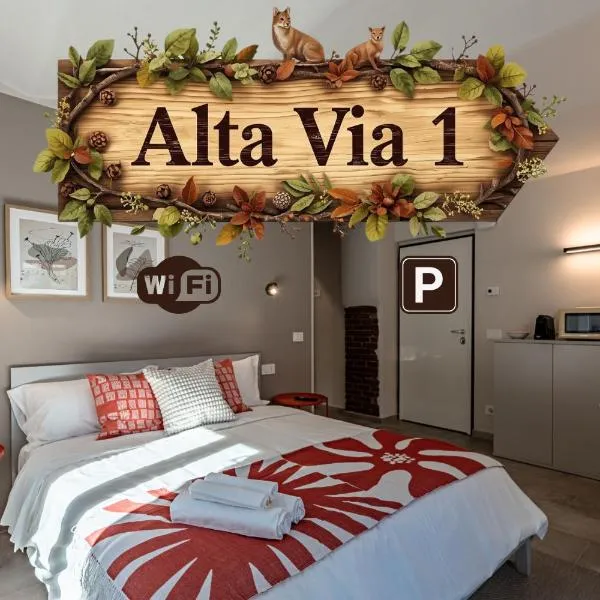 Alta Via 1 - Free Parking - Sea 20 min - A-C，位于Altare的酒店