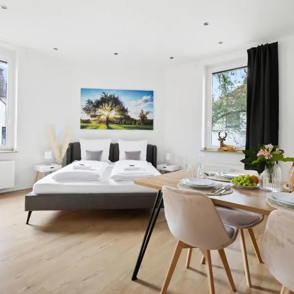 Modern Apartment by Stadtwald, 10 Min to Messe，位于Essen的酒店