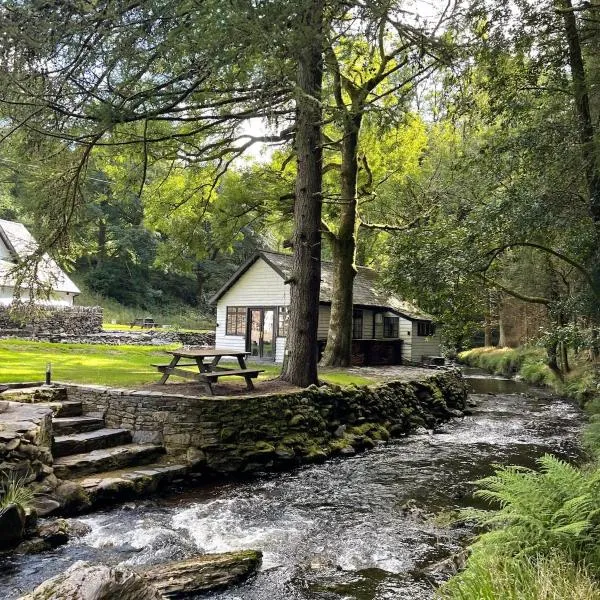 Cuckoo Cabin, Tyn Y Cwm，位于Eglwys-fach的酒店