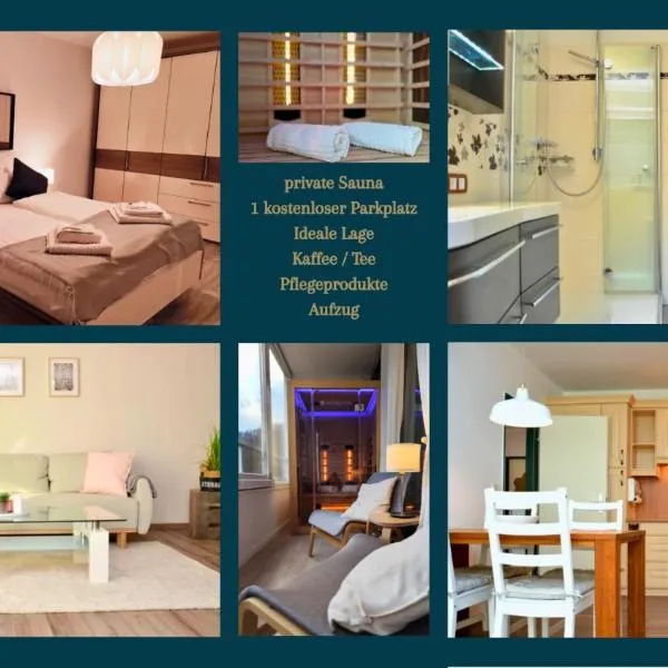 ApartZ - Bad Harzburg - Apartment mit Sauna in idealer Lage mit Bergblick，位于巴特哈尔茨堡的酒店