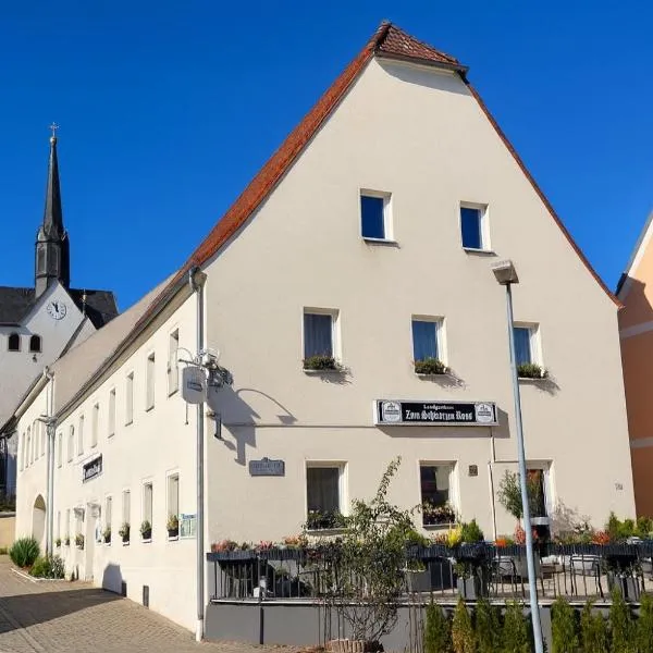 Gasthaus Zum schwarzen Roß，位于Luppa的酒店