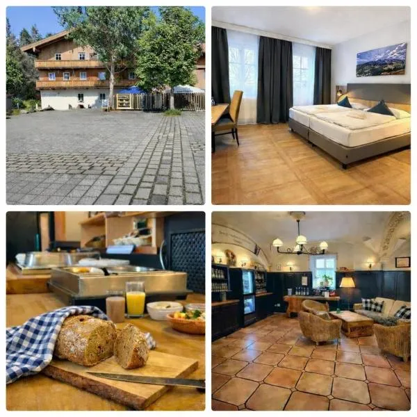 A8 Hotel im Darchinger Hof Bed & Breakfast - Zwischen Holzkirchen und Weyarn - Zwischen München Salzburg und Innsbruck - Kurz vor dem Irschenberg，位于魏阿尔恩的酒店