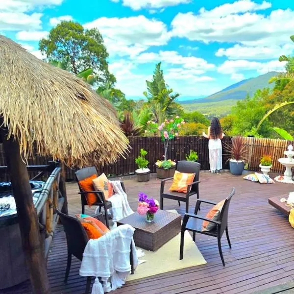 Mountain View Spa Cottage，位于The Basin的酒店