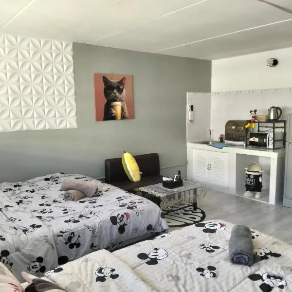 อิมแพ็ค popular condo c5 แม่ตังค์，位于Ban Bang Phang的酒店