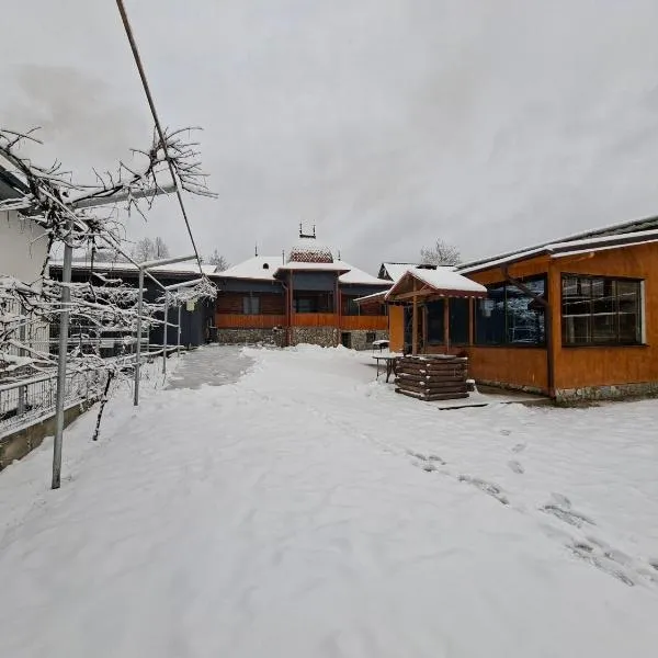 CĂSUȚA BUNICII CU PRISPĂ，位于Dospineşti的酒店