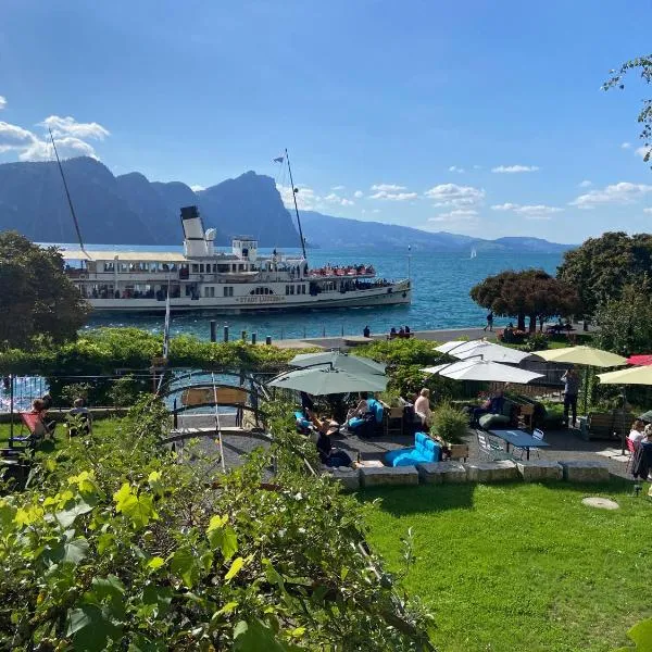 BnB Villa Kapellmatt - Seezugang, Bio-Frühstück, SUP am Rigi，位于菲茨瑙的酒店