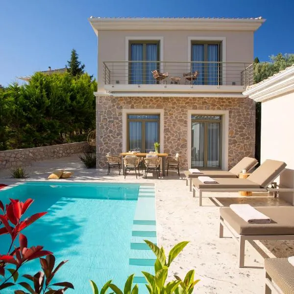 Veramente Villas With Sea view，位于雷夫卡达镇的酒店
