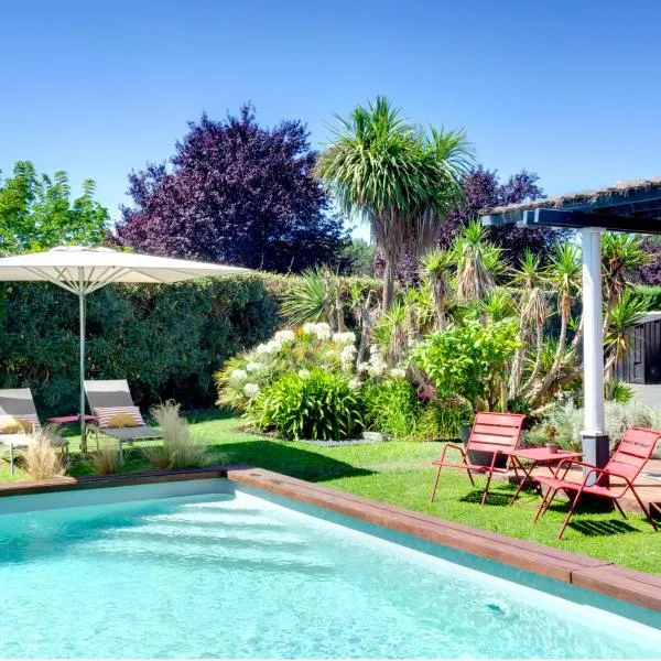 Chambres d'hôte Ô Bois Plage，位于居让梅斯特拉的酒店