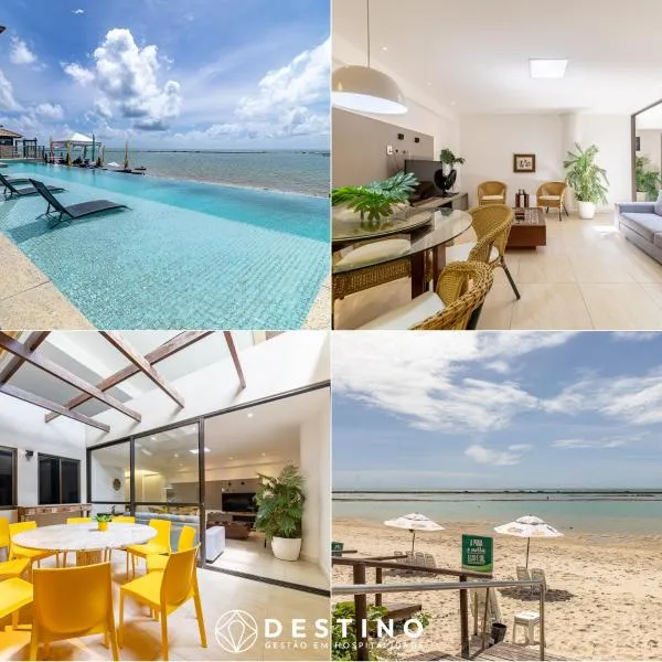 Barra Bali – Térreo com 4 Quartos para Até 12 Pessoas | Destino BSM 002，位于拉巴拉德纳圣米格尔的酒店