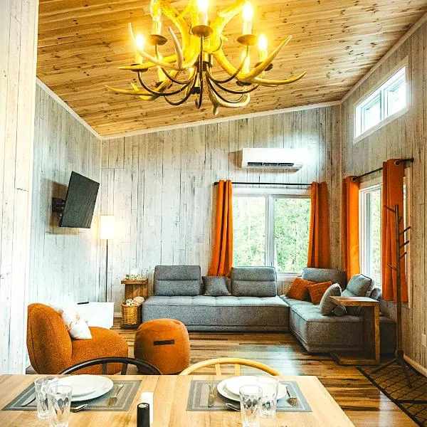 Camping Abenaki Aventure - Les Chalets，位于Pierreville的酒店