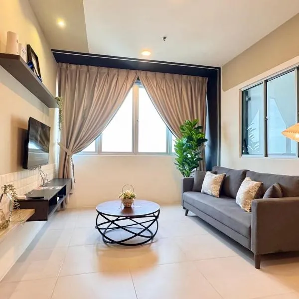 S15-08 MetroCity Square Condominium-3R2B-8 Pax，位于古晋的酒店