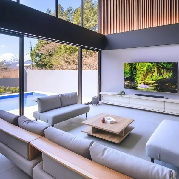 Villa Cielo Hakone Luxury - Mt Fuji View Private Onsen & Sauna シエロ箱根仙石原，位于箱根的酒店