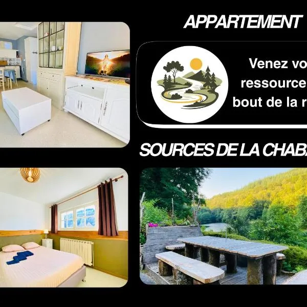 MAGNIFIQUE Location au bout de la route，位于Saint-Hilaire-les-Courbes的酒店
