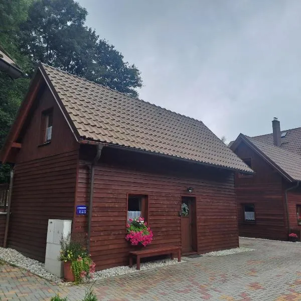 Chaty Hrubý，位于Dolní Moravice的酒店