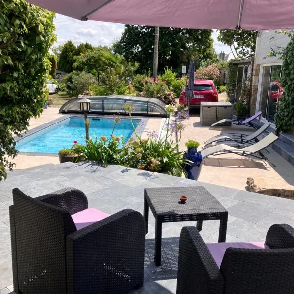 La Ferme de Kérivoas，位于欧迪耶讷的酒店