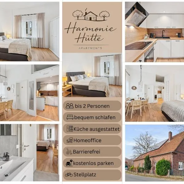 "Harmonie Hütte" warmherzig eingerichtetes und ruhig gelegenes Appartement!，位于明登的酒店