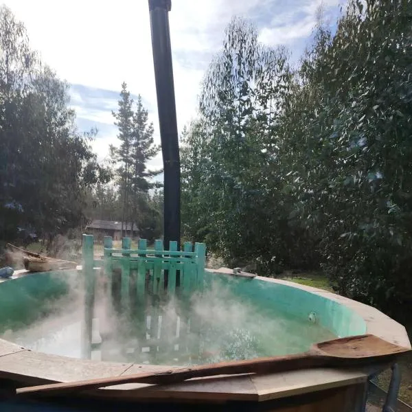 Cabaña Matanzas tinaja privada vista al bosque，位于Boca Pupuya的酒店