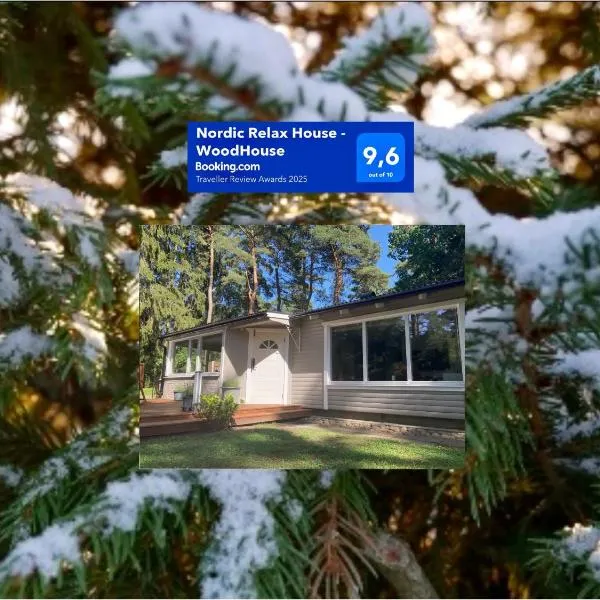 Nordic Relax House - WoodHouse，位于Sjöbo的酒店