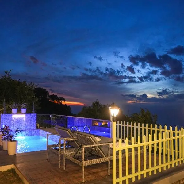 Kasauli Cabin I Villa with Pool and Live Barbeque，位于卡绍利的酒店