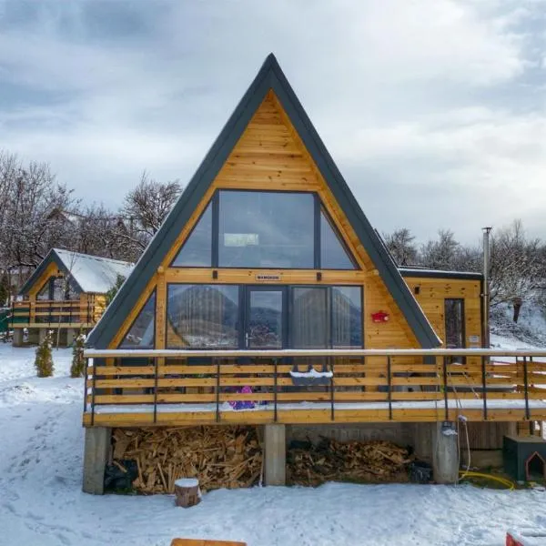 IezerVenture Cabins - Bangkok，位于Şelari的酒店