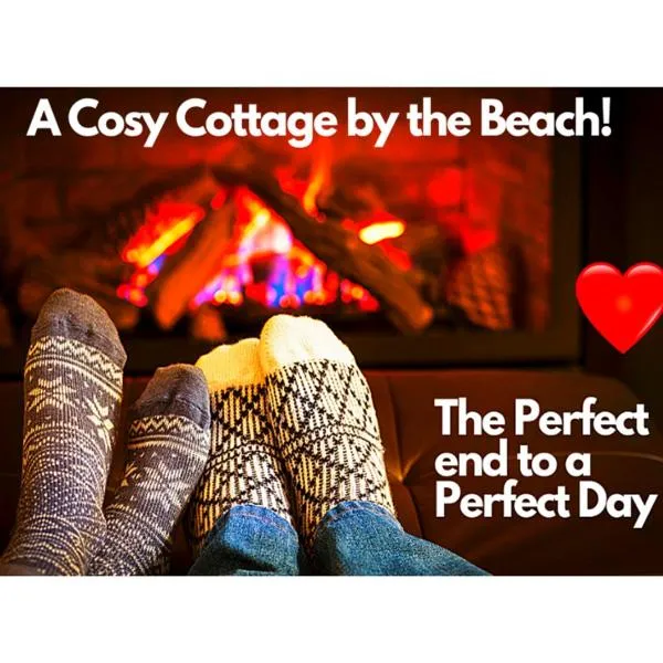 The Ultimate Romantic Getaway! Cosy Lakeside Cottage with Lakeside views, Log Burner & The Beach on your doorstep at the Best Location in Mablethorpe!，位于梅布尔索普的酒店
