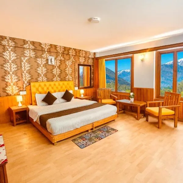 The Ganga Lodge - Affordable Luxury Stay Near Mall Road Manali，位于马拉里的酒店