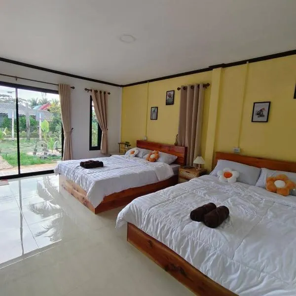 Langkao Homestay Kohlibong หลังเขาโฮมสเตย์ เกาะลิบง，位于Ko Kwang的酒店