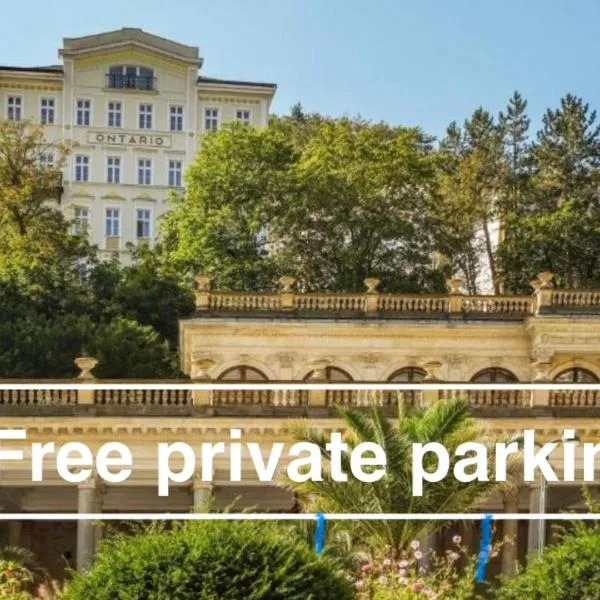 安大略酒店，位于卡罗维发利的酒店