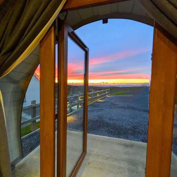 Sea Crest Pods Rossnowlagh Donegal，位于拉斯诺拉的酒店