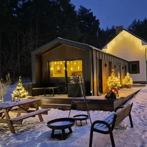 Na Skraju Lasu Bielinek，位于Cedynia的酒店