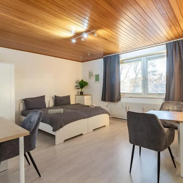 Helle, zentrale 4-Zimmer-Wohnung,位于布伦瑞克的酒店