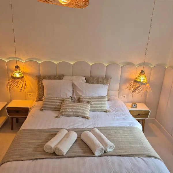 La tete dans les nuages - Chez Céleste，位于沙勒罗瓦的酒店