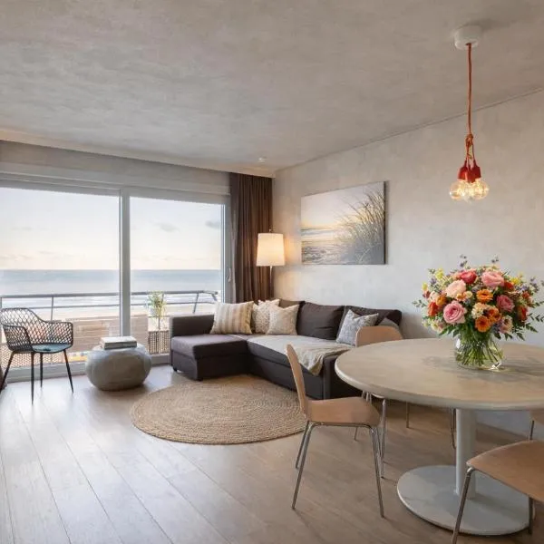 海景一室公寓，位于奥斯坦德的酒店