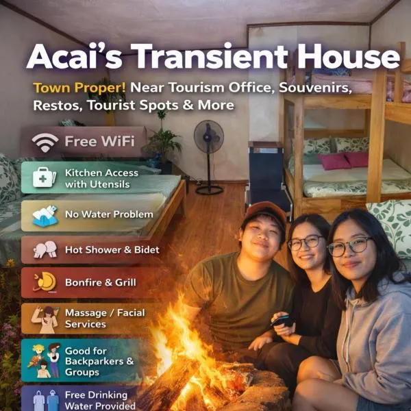 Acai's Transient House，位于萨加达的酒店