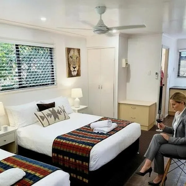 中央一室公寓，位于格拉德斯通的酒店