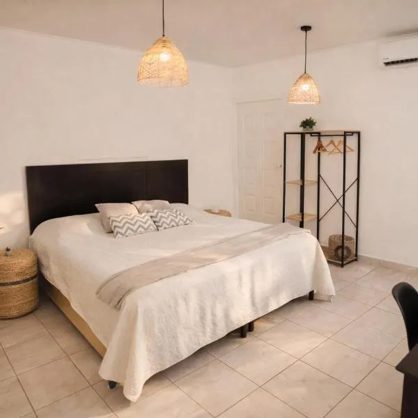 Habitación Deluxe Aire - Villa Valle Campo，位于Nahuizalco的酒店