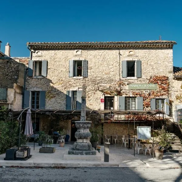 Maison Gramme Lussan，位于Lussan的酒店