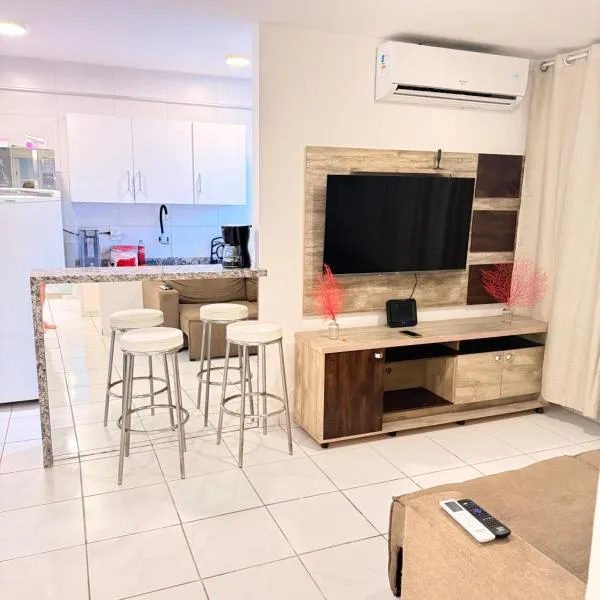 Lindo apartamento a 1 quadra da praia de Ponta Verde beach，位于马塞约的酒店