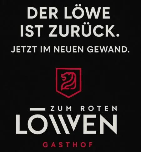 Gasthof zum Roten Löwen,位于Rohrdorf的酒店