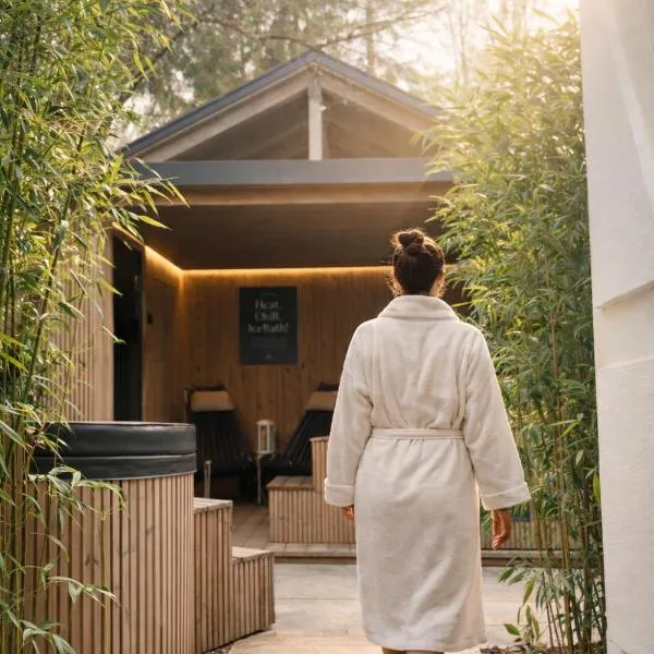 TauberChalet I Boutique Biohacking-Ferienhaus mit Private Spa，位于罗滕堡的酒店