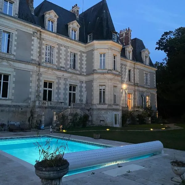 Château de Saint-Bohaire，位于Saint-Bohaire的酒店