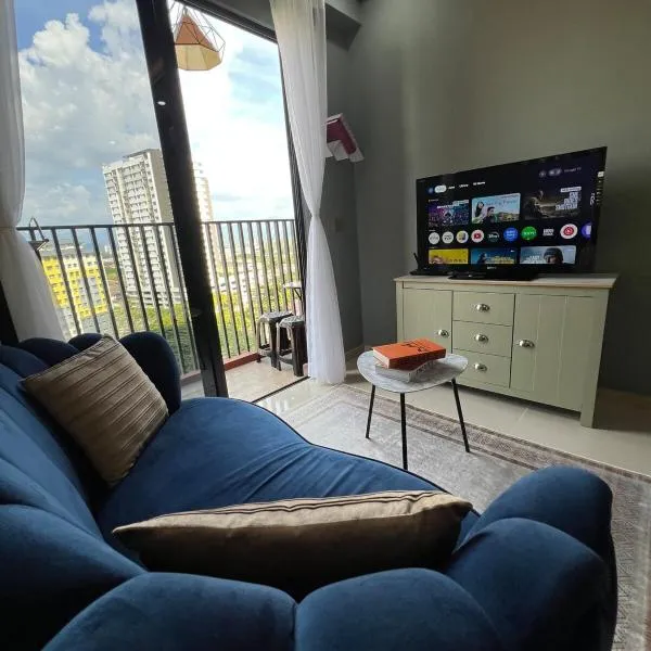 Modern Two Bedroom Ipoh City Apartment with Pool, Gym and Free Parking，位于怡保的酒店