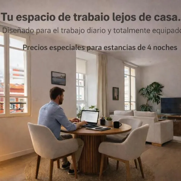 CoruñaFlat Apartments - Centro A Coruña，位于拉科鲁尼亚的酒店