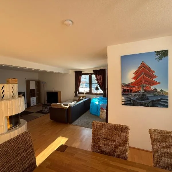 Haus mit Sauna, Garten und Pool，位于桑格豪森的酒店