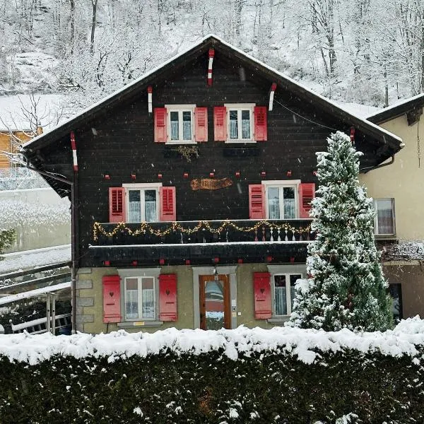 Zimmervermietung Ackersand，位于Stalden的酒店