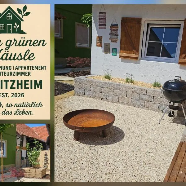 Zum grünen Häusle，位于Kolitzheim的酒店