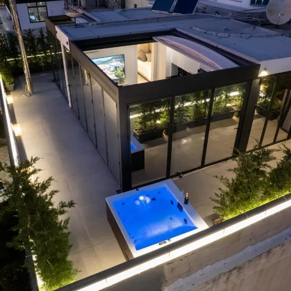 Penthouse in the Heart of Glyfada，位于雅典的酒店