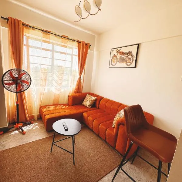 Modern Makasembo 1bedroom with Lift and parking，位于基苏木的酒店