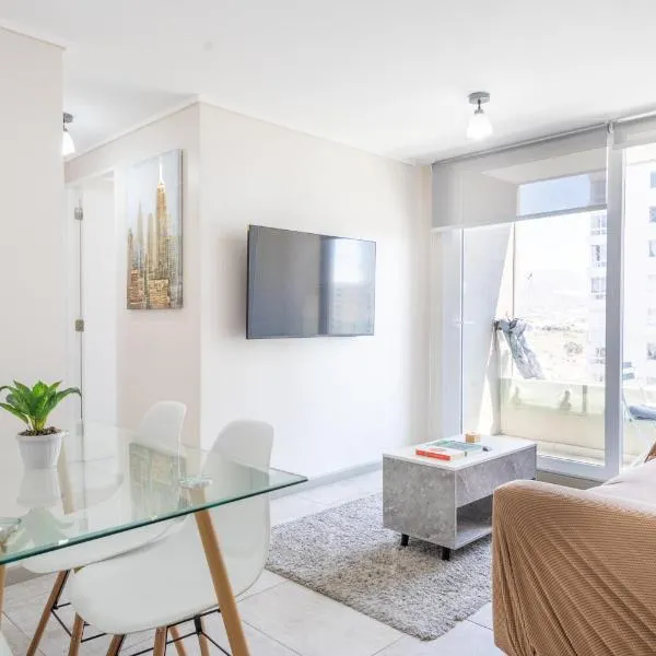 Departamento 2D2B Full Equipado a Pasos del Mar,位于科金博的酒店